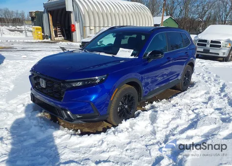 2025 Honda Cr-V Hybrid Sport from USA, damaged, VIN 7FARS6H53SE071237